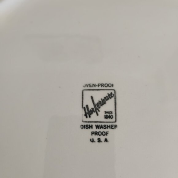 Harkerware Vintage Heritance Pattern Oval Platter 13" - Picture 4 of 4